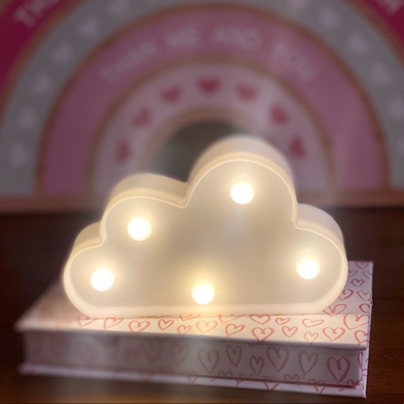 Fashion 3D Marquee LED Cloud Shaped Night Light - Brand New - Picture 2 of 7